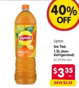 Spar Lipton Ice Tea Peach offer