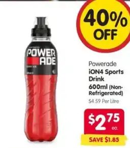 Spar Powerade iON4 Sports Drink offer