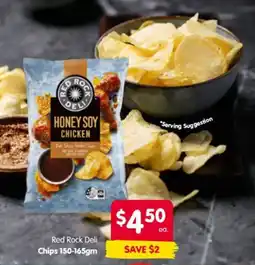 Spar Red Rock Deli Chips offer