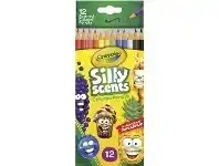 Officeworks Crayola Silly Scents Coloured Pencils 12 Pack offer