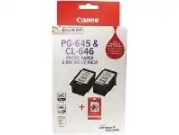 Officeworks Canon Ink Cartridge Photo Value Pack PG645CL646PVP offer