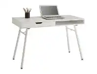 Officeworks Otto Bergen 1 Drawer Semi Assembled 1100mm White offer