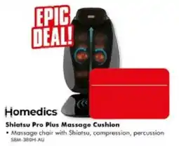The Good Guys Homedics Shiatsu Pro Plus Massage Cushion offer