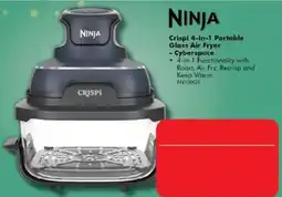 The Good Guys Ninja Crispi 4-in-1 Portable Glass Air Fryer offer