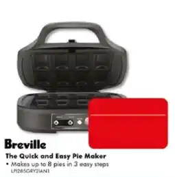 The Good Guys Breville The Quick and Easy Pie Maker offer