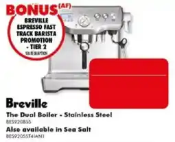 The Good Guys Breville The Dual Boiler - Stainless Steel offer