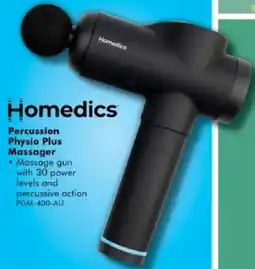 The Good Guys Homedics Percussion Physio Plus Massager offer