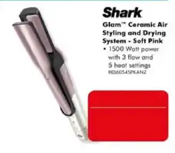 The Good Guys Shark Glam Ceramic Air Styling and Drying System - Soft Pink offer