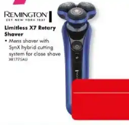 The Good Guys Remington Limitless X7 Rotary Shaver offer