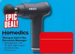 The Good Guys Homedics Therapist Select Plus Percussion Massager offer