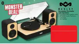 The Good Guys Marley Revolution Turntable with Speakers offer