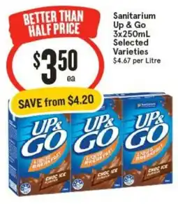 IGA Sanitarium Up & Go offer