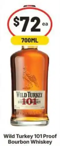 IGA Wild Turkey 101 Proof Bourbon Whiskey offer