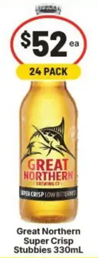 IGA Great Northern Super Crisp Stubbies offer
