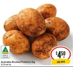 IGA Australian Brushed Potatoes offer
