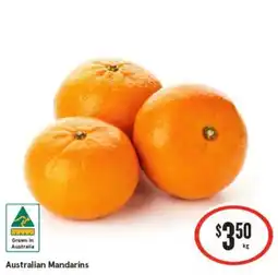 IGA Australian Mandarins offer