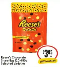 IGA Reese's Chocolate Share Bag Selected Varieties offer