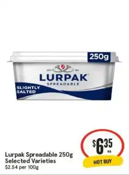 IGA Lurpak Spreadable offer