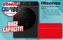 The Good Guys Hisense 10kg Series 8i Front Load Washer offer