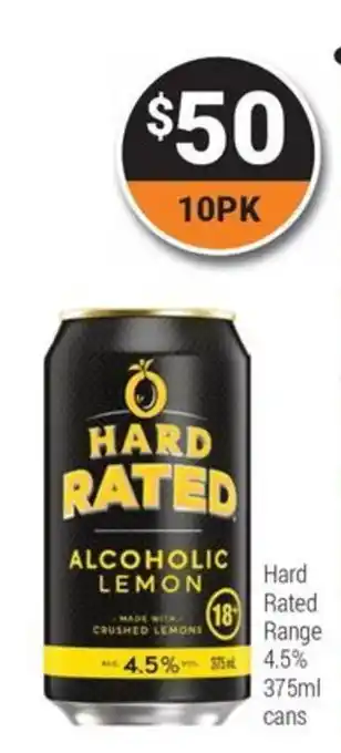 Hard Rated Alcoholic Lemon