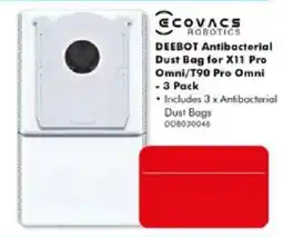 The Good Guys Ecovacs Robotics Deebot Antibacterial Dust Bag offer