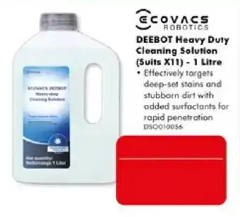 EcoVacs Robotics DEEBOT Heavy Duty Cleaning Solution