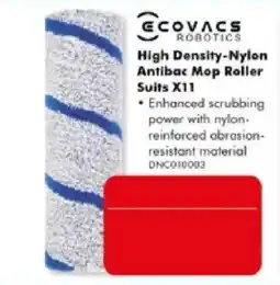 The Good Guys Ecovacs Robotics High Density-Nylon Antibac Mop Roller offer