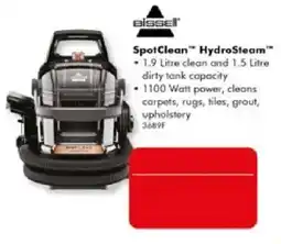 The Good Guys Bissell SpotClean HydroSteam offer
