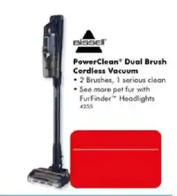 The Good Guys Bissell PowerClean Dual Brush Cordless Vacuum offer
