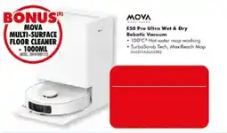 The Good Guys Mova E50 Pro Ultra Wet & Dry Robotic Vacuum offer