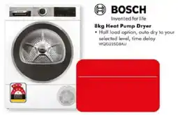 The Good Guys Bosch 8kg Heat Pump Dryer offer