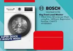 The Good Guys Bosch 8kg Front Load Washer offer