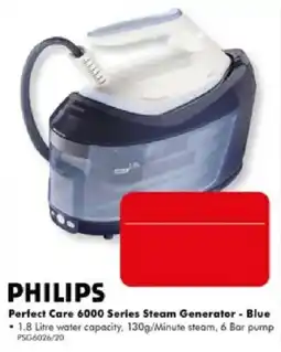 The Good Guys Philips Perfect Care 6000 Series Steam Generator - Blue offer
