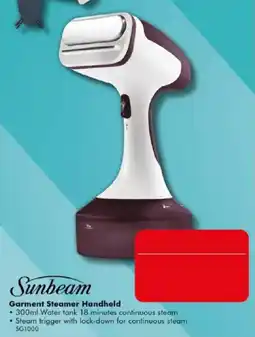 The Good Guys Sunbeam Garment Steamer Handheld offer