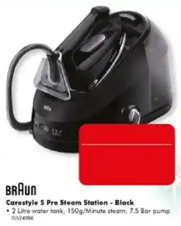 The Good Guys Braun Carestyle 5 Pro Steam Station - Black offer