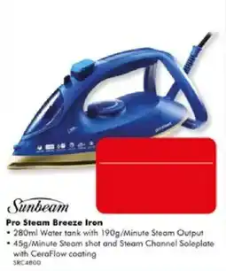 The Good Guys Sunbeam Pro Steam Breeze Iron offer