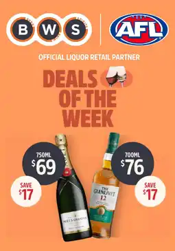 BWS Moet & Chandon Champagne offer