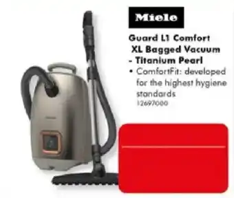 The Good Guys Miele Guard L1 Comfort XL Bagged Vacuum offer