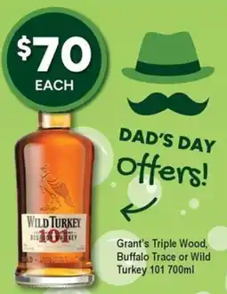 Bottler Wild Turkey 101 offer