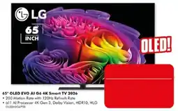 The Good Guys LG 65" OLED EVO AI G6 4K Smart TV 2026 offer