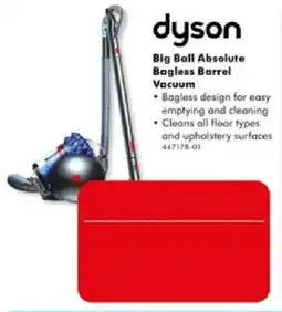 The Good Guys Dyson Big Ball Absolute Bagless Barrel Vacuum offer