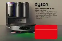 The Good Guys Dyson Spot+Scrub AI Wet & Dry Robot Vacuum offer