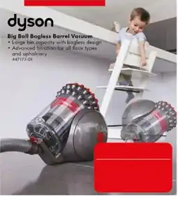 The Good Guys Dyson Big Ball Bagless Barrel Vacuum offer