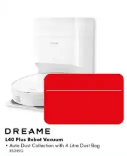 The Good Guys Dreame L40 Plus Robot Vacuum offer