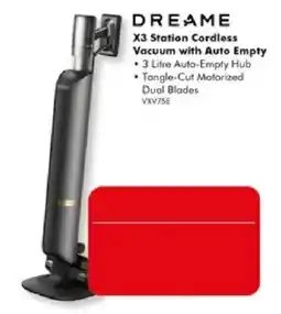 The Good Guys Dreame X3 Station Cordless Vacuum with Auto Empty offer