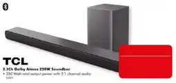 The Good Guys TCL 2.1Ch Dolby Atmos 220W Soundbar offer