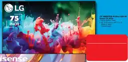 The Good Guys LG 75" QNED70B AI Mini-LED 4K Smart TV 2026 offer