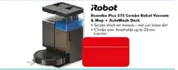 The Good Guys iRobot Roomba Plus 575 Combo Robot Vacuum & Map + AutoWash Deck offer