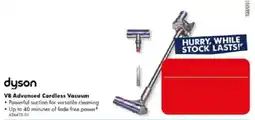 The Good Guys dyson V8 Advanced Cordless Vacuum offer