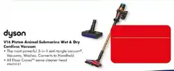 The Good Guys dyson V16 Piston Animal Submarine Wet & Dry Cordless Vacuum offer